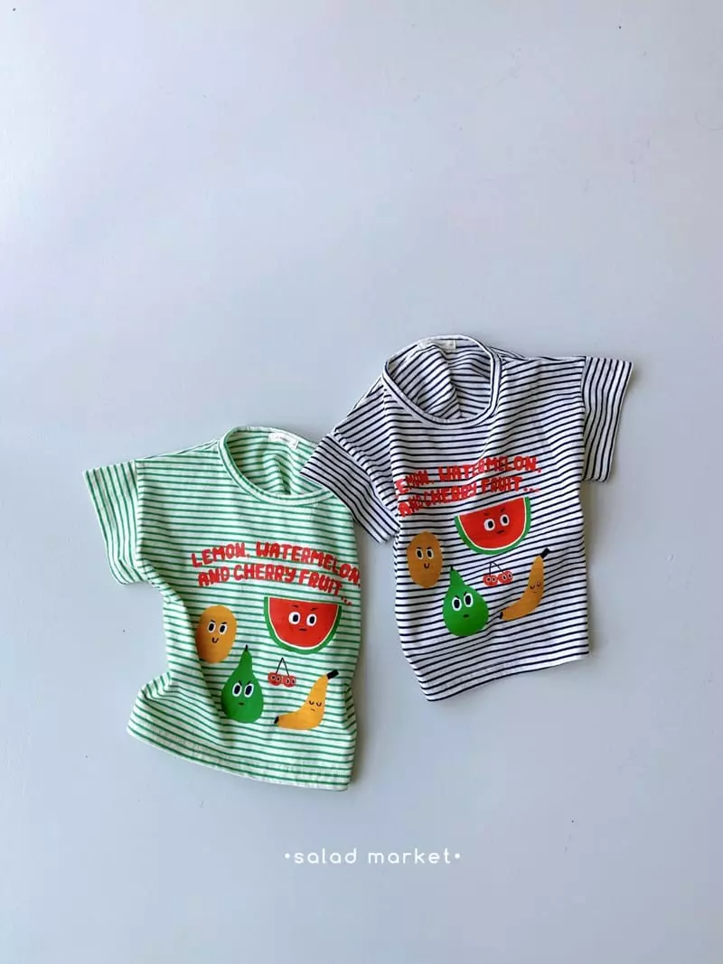 Salad Market - Korean Children Fashion - #prettylittlegirls - Fruit Tee - 11