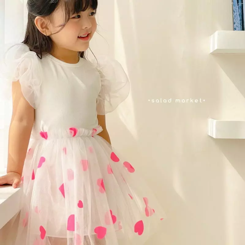 Salad Market - Korean Children Fashion - #prettylittlegirls - Amelly Tee - 5