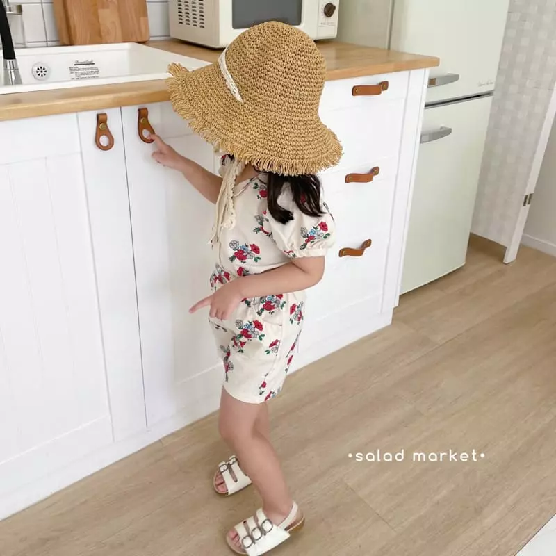 Salad Market - Korean Children Fashion - #stylishchildhood - Angella Top Bottom Set - 5