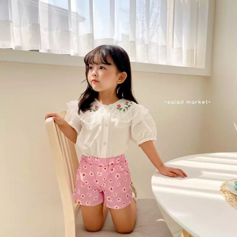 Salad Market - Korean Children Fashion - #stylishchildhood - Cloi Blouse - 3