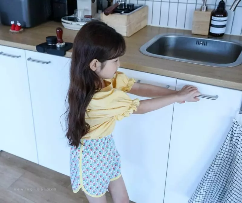 Sewing-B - Korean Children Fashion - #Kfashion4kids - Square Tee - 6