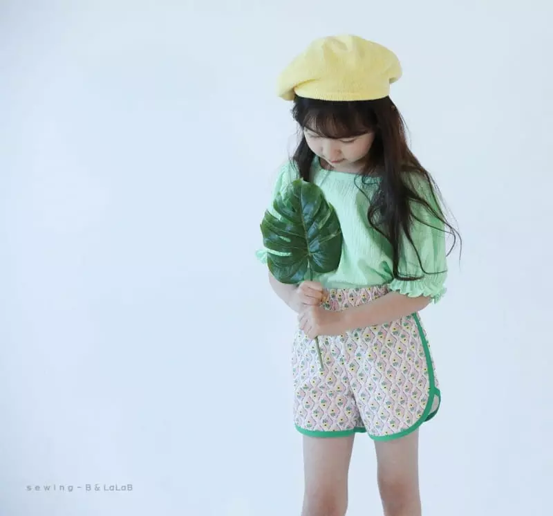 Sewing-B - Korean Children Fashion - #childofig - Square Tee - 12