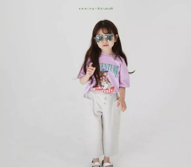 Sewing-B - Korean Children Fashion - #childrensboutique - Teddy Bear Tee - 2