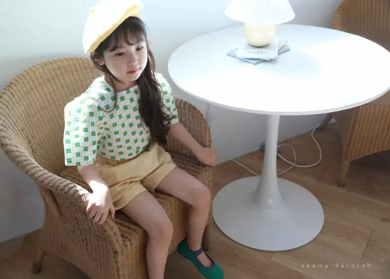 Sewing-B - Korean Children Fashion - #childrensboutique - Cherry Blossom Blouse - 2