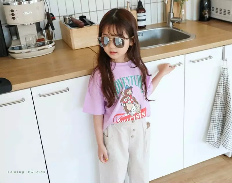 Sewing-B - Korean Children Fashion - #designkidswear - Teddy Bear Tee - 3