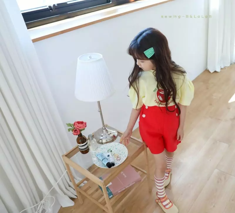 Sewing-B - Korean Children Fashion - #discoveringself - Apple Tee - 2