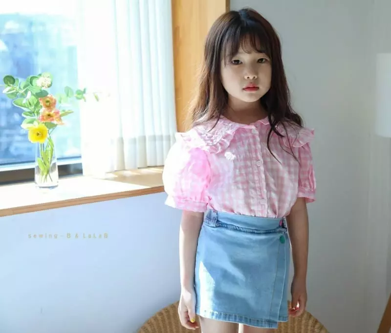 Sewing-B - Korean Children Fashion - #kidsshorts - Wave Blouse - 8