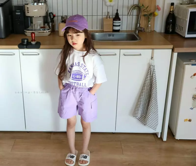 Sewing-B - Korean Children Fashion - #kidsshorts - Cargo Shorts