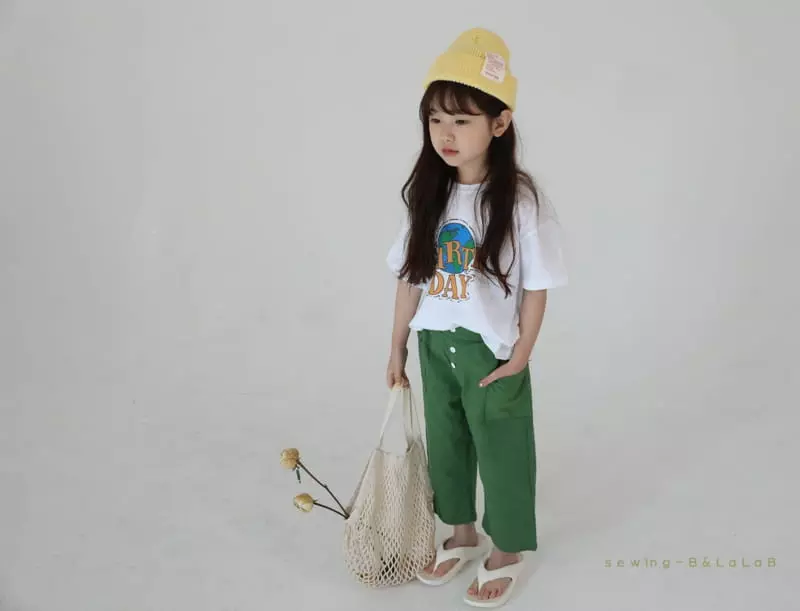 Sewing-B - Korean Children Fashion - #kidsstore - US Tee - 8