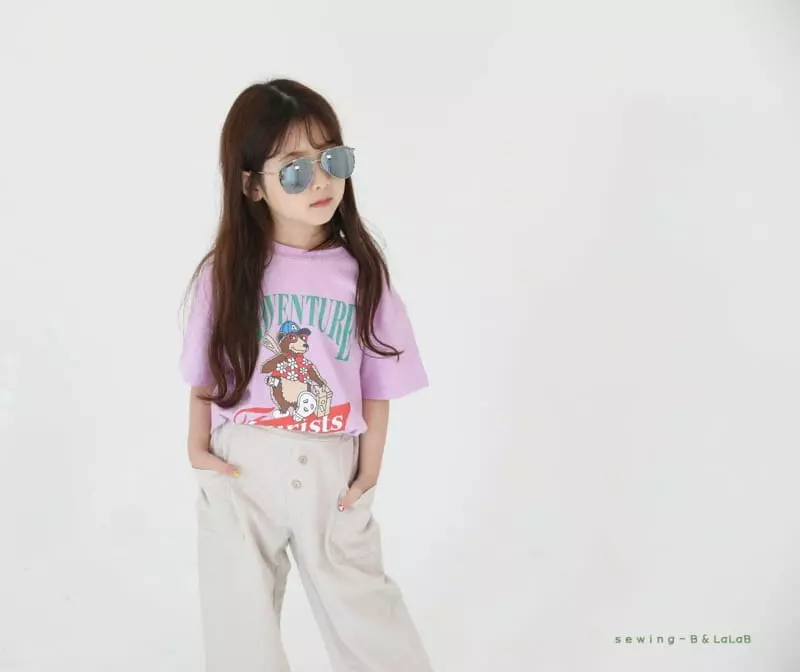 Sewing-B - Korean Children Fashion - #kidzfashiontrend - Teddy Bear Tee - 8
