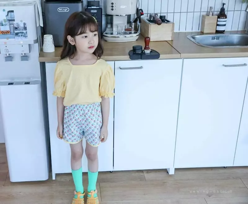 Sewing-B - Korean Children Fashion - #kidzfashiontrend - Square Tee - 5
