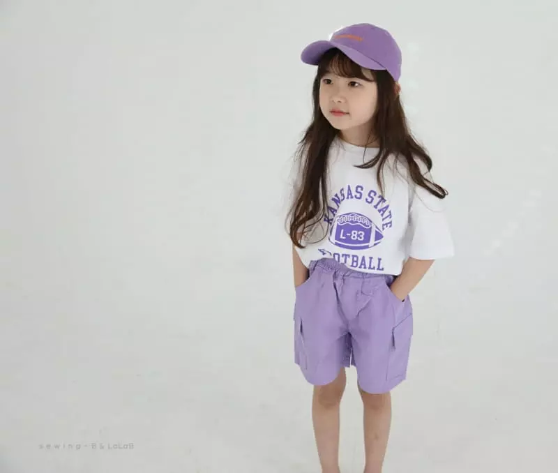 Sewing-B - Korean Children Fashion - #kidzfashiontrend - Cargo Shorts - 3