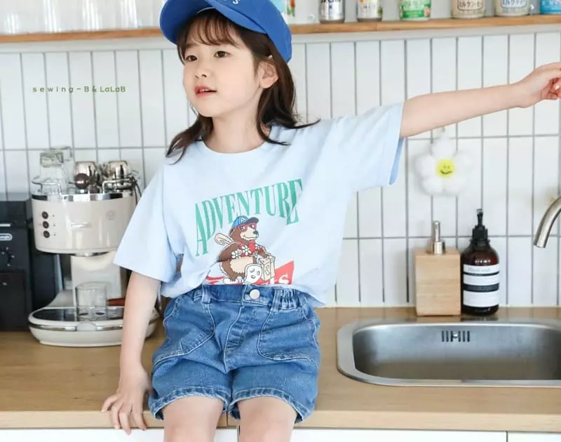 Sewing-B - Korean Children Fashion - #littlefashionista - Teddy Bear Tee - 10