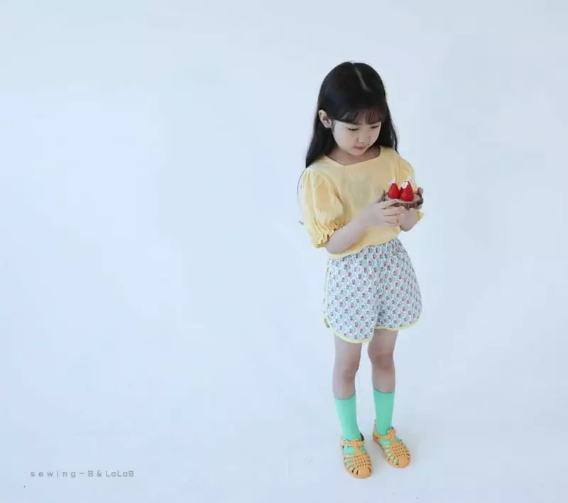 Sewing-B - Korean Children Fashion - #littlefashionista - Square Tee - 7