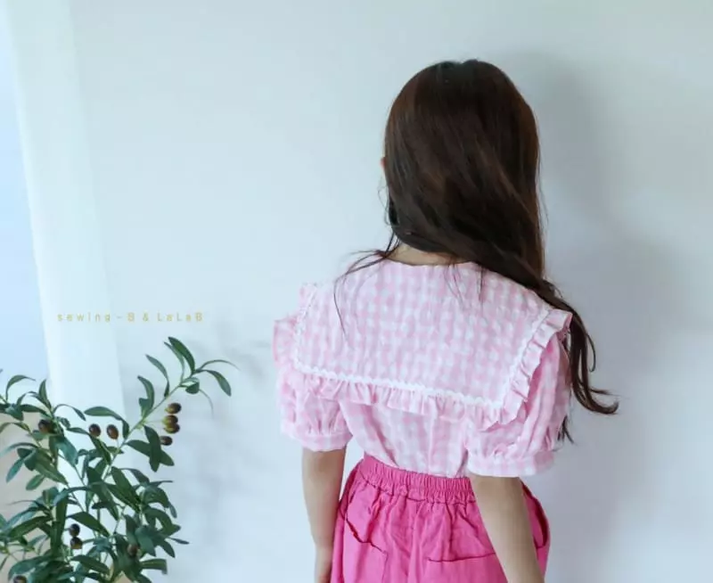 Sewing-B - Korean Children Fashion - #littlefashionista - Wave Blouse - 12
