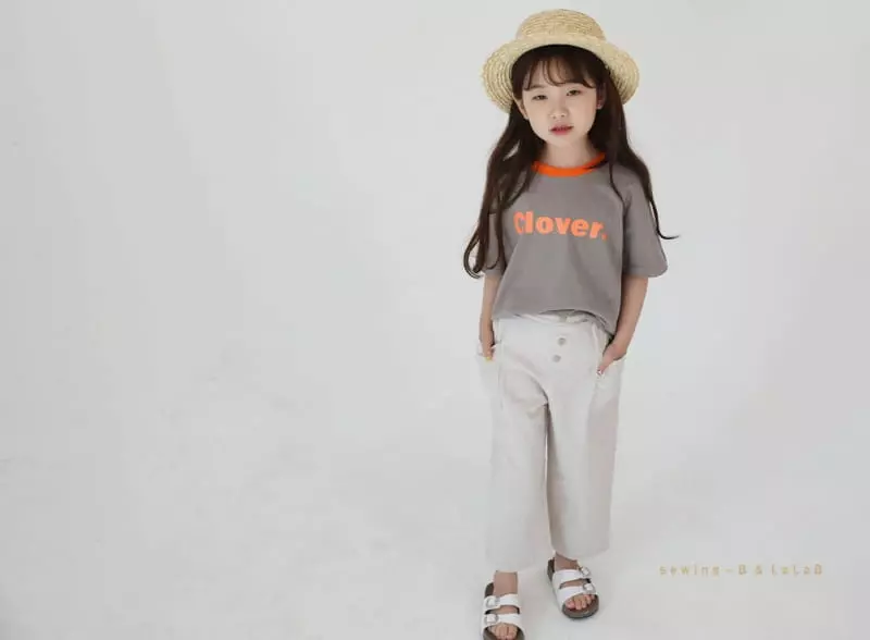 Sewing-B - Korean Children Fashion - #magicofchildhood - Clover Tee - 5