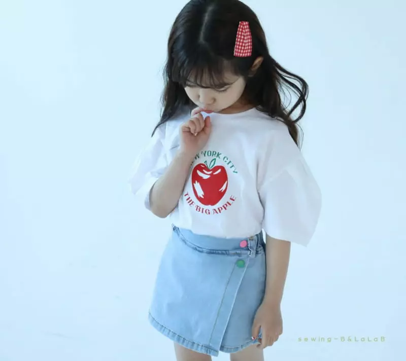 Sewing-B - Korean Children Fashion - #magicofchildhood - Apple Tee - 9