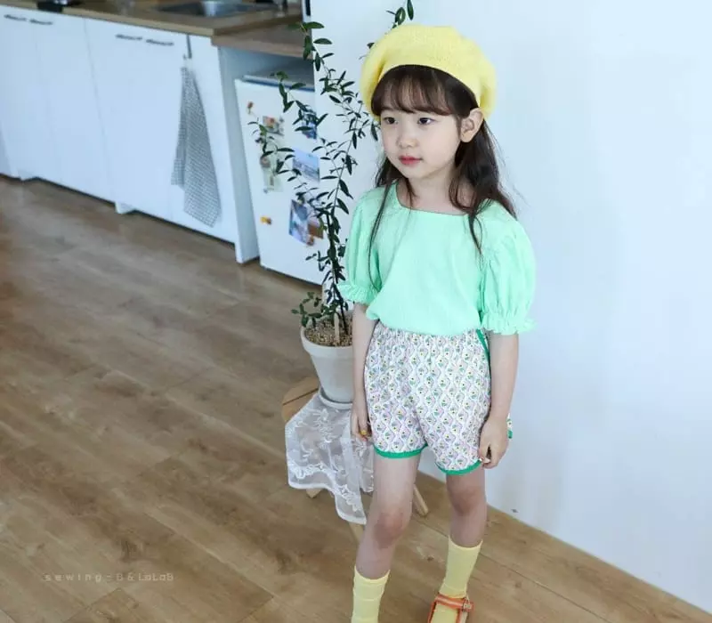 Sewing-B - Korean Children Fashion - #minifashionista - Square Tee - 9