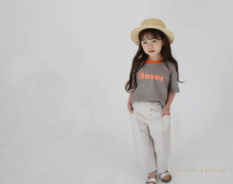 Sewing-B - Korean Children Fashion - #minifashionista - Clover Tee - 6