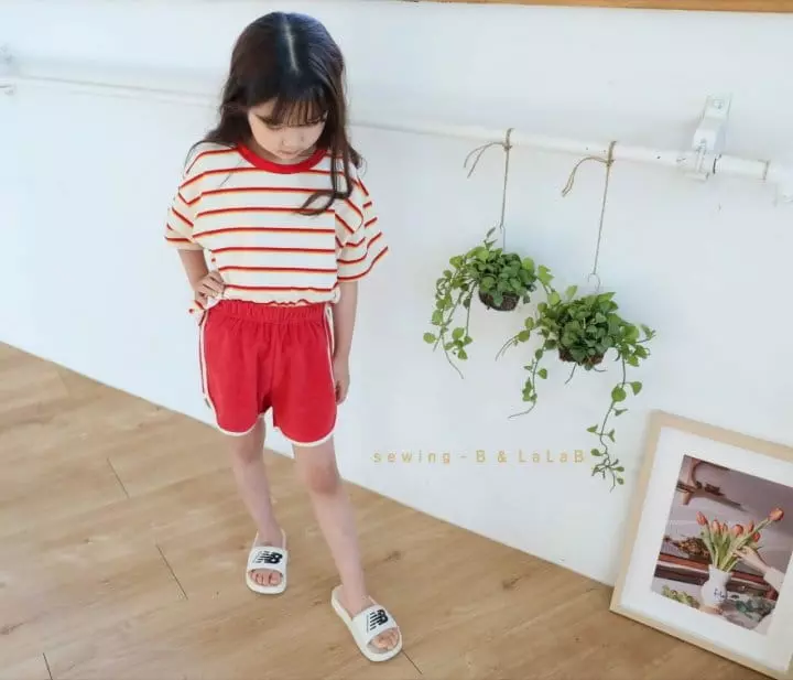 Sewing-B - Korean Children Fashion - #todddlerfashion - Terry Shorts