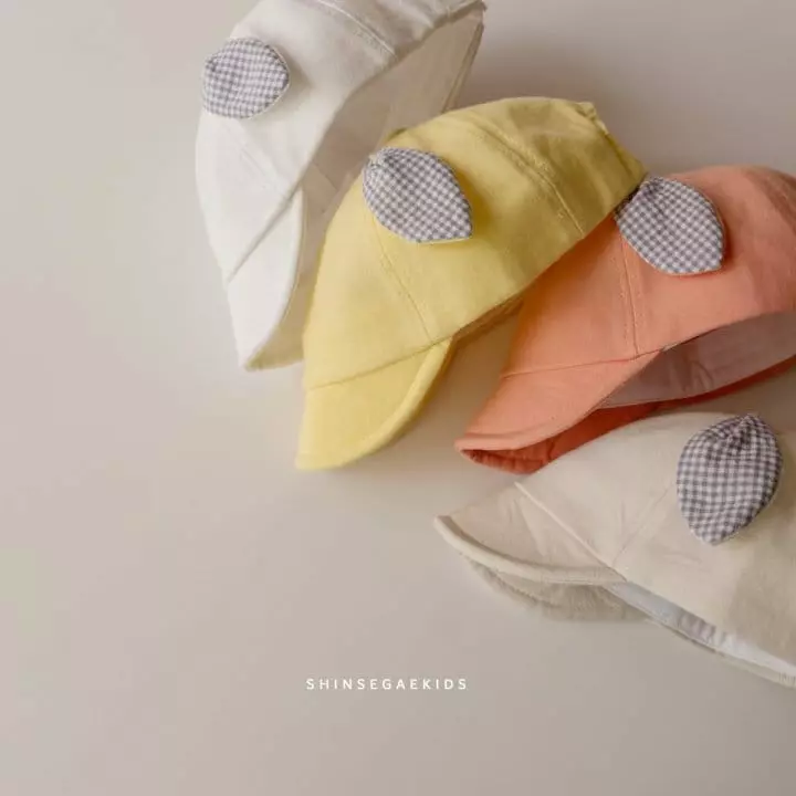 Shinseage Kids - Korean Children Fashion - #childofig - Check Ears Hat - 7