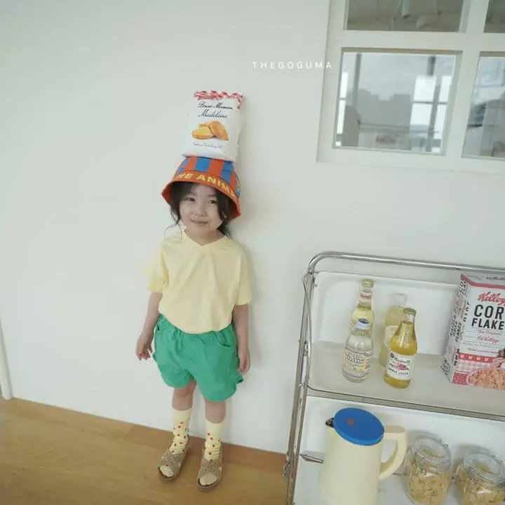 Shinseage Kids - Korean Children Fashion - #childrensboutique - V Neck Tee - 9