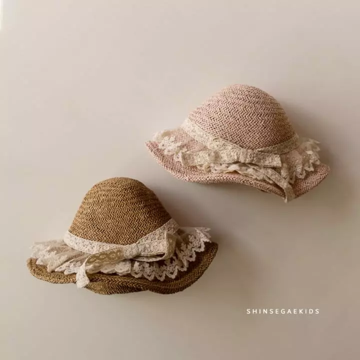 Shinseage Kids - Korean Children Fashion - #designkidswear - Mesh Lace Bucket Hat - 7