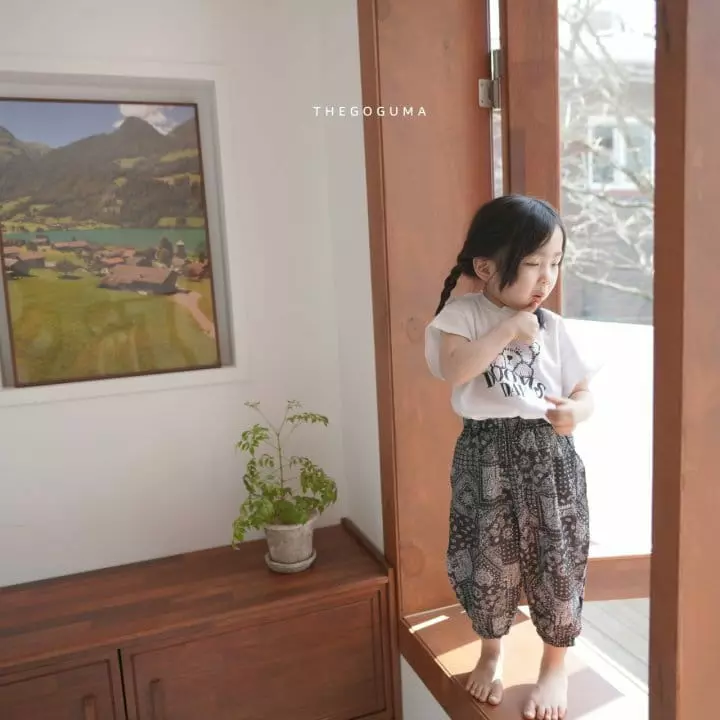 Shinseage Kids - Korean Children Fashion - #discoveringself - Paisely Jogger pants