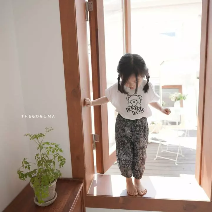 Shinseage Kids - Korean Children Fashion - #fashionkids - Paisely Jogger pants - 2