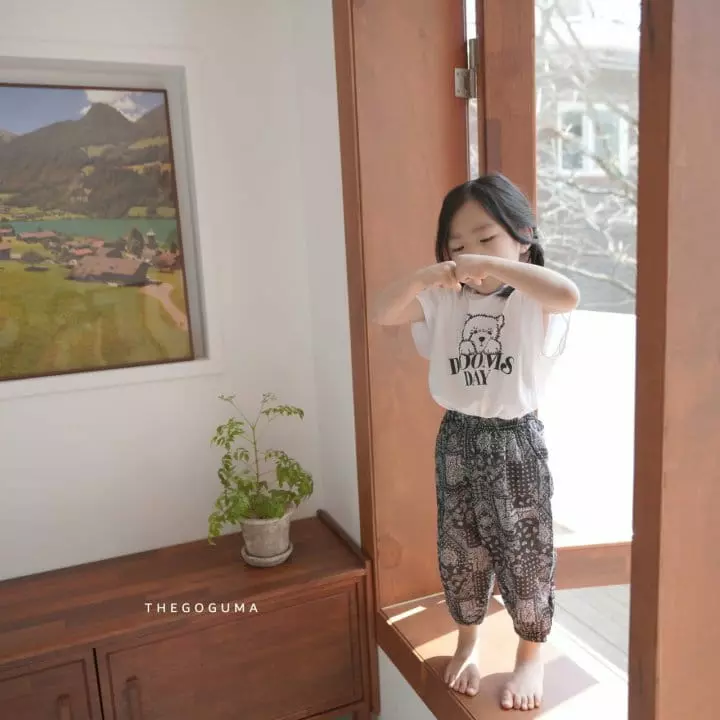Shinseage Kids - Korean Children Fashion - #kidsshorts - Paisely Jogger pants - 3