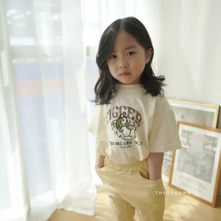 Shinseage Kids - Korean Children Fashion - #kidsshorts - Tiger Tee - 2