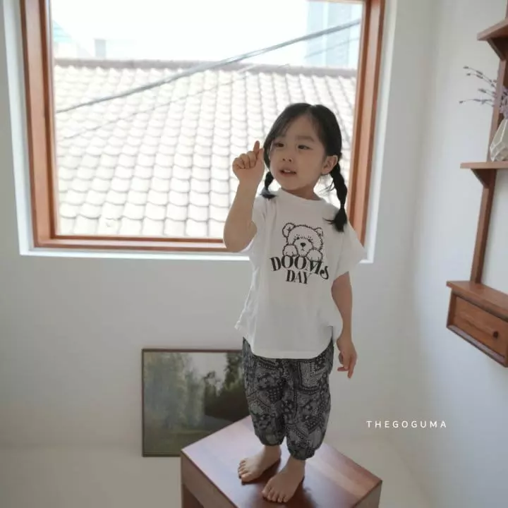 Shinseage Kids - Korean Children Fashion - #kidsshorts - Paisely Jogger pants - 4