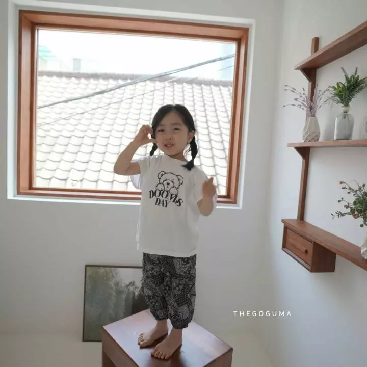 Shinseage Kids - Korean Children Fashion - #kidzfashiontrend - Paisely Jogger pants - 5