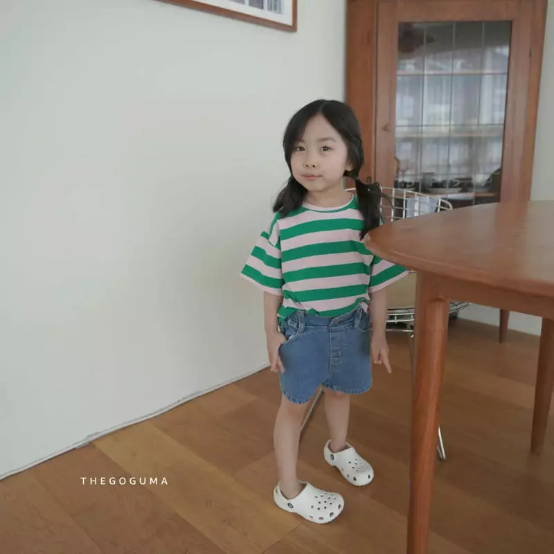 Shinseage Kids - Korean Children Fashion - #kidzfashiontrend - Semi Vintage Denim Shorts - 9