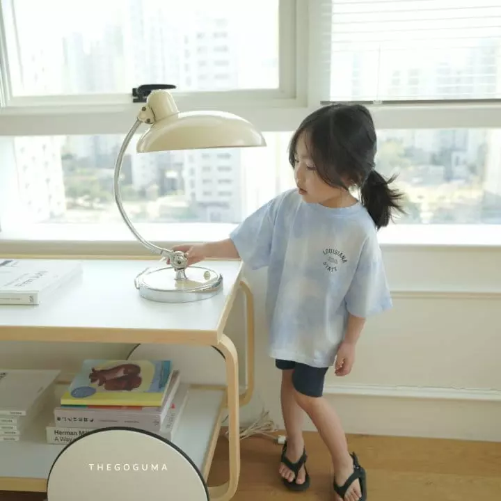 Shinseage Kids - Korean Children Fashion - #littlefashionista - Louis Water Paint Tee - 2