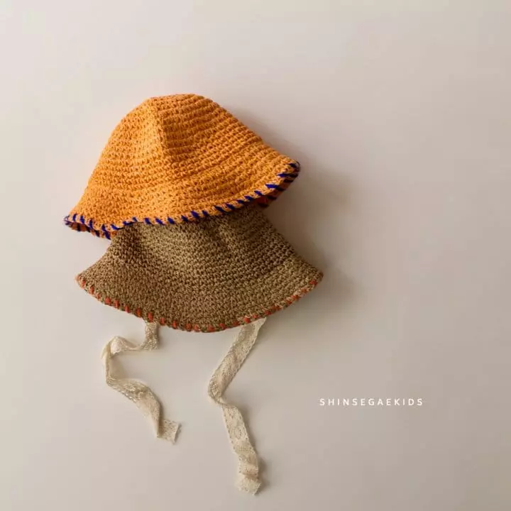 Shinseage Kids - Korean Children Fashion - #littlefashionista - Stitch Lace Bucket Hat