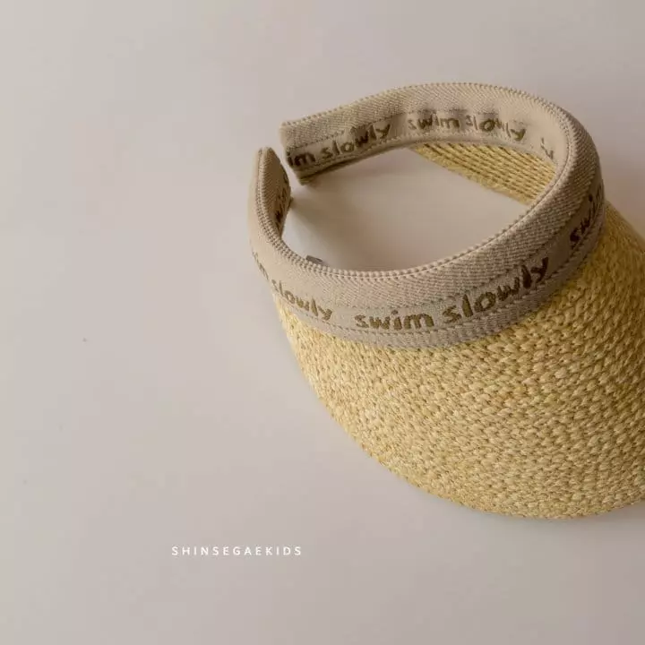 Shinseage Kids - Korean Children Fashion - #littlefashionista - Raphia Swim Sun Cap - 4