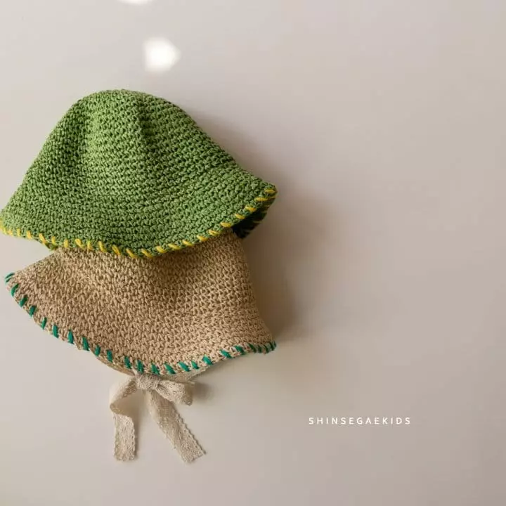 Shinseage Kids - Korean Children Fashion - #magicofchildhood - Stitch Lace Bucket Hat - 2