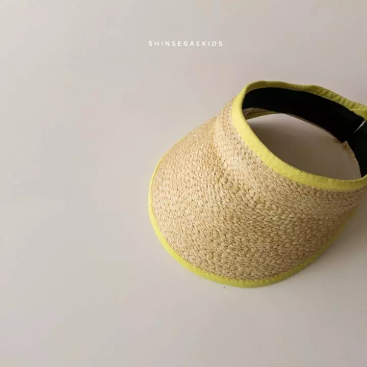 Shinseage Kids - Korean Children Fashion - #magicofchildhood - Raphia Neon Sun Cap - 4