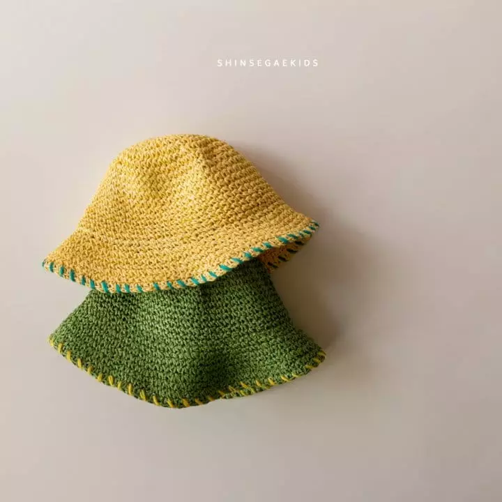 Shinseage Kids - Korean Children Fashion - #minifashionista - Stitch Lace Bucket Hat - 3