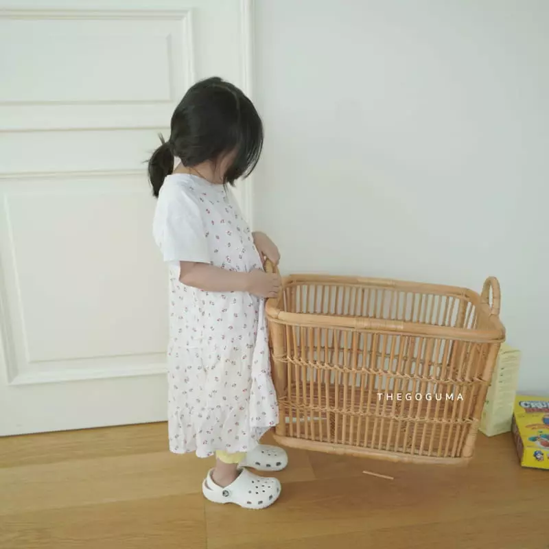Shinseage Kids - Korean Children Fashion - #minifashionista - Cherry String One-piece - 9