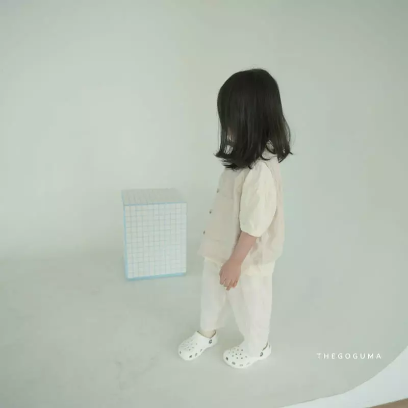 Shinseage Kids - Korean Children Fashion - #minifashionista - Square Denim Vest - 4