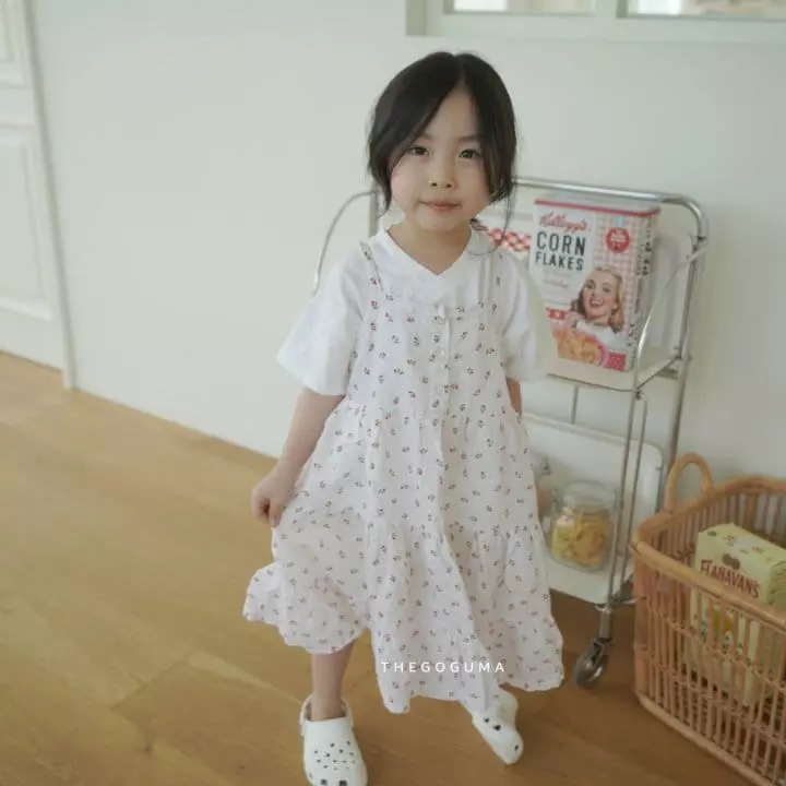 Shinseage Kids - Korean Children Fashion - #minifashionista - V Neck Tee - 4