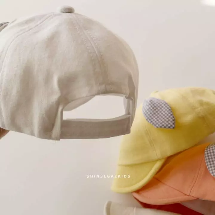 Shinseage Kids - Korean Children Fashion - #stylishchildhood - Check Ears Hat - 6