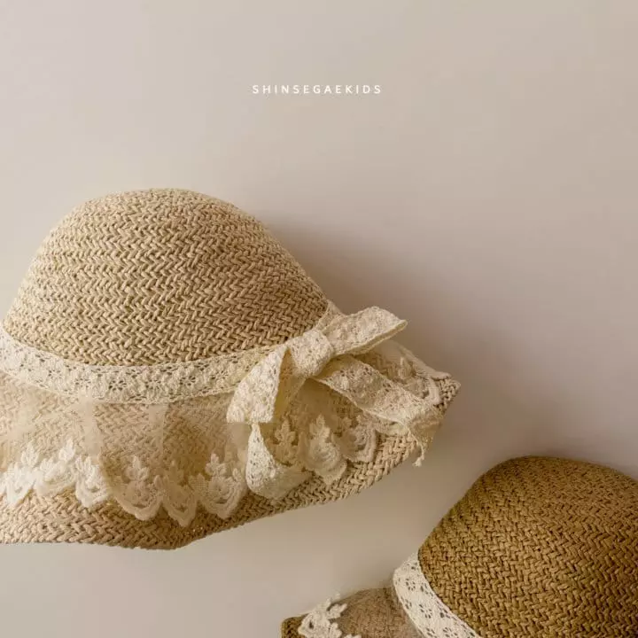 Shinseage Kids - Korean Children Fashion - #toddlerclothing - Mesh Lace Bucket Hat - 4