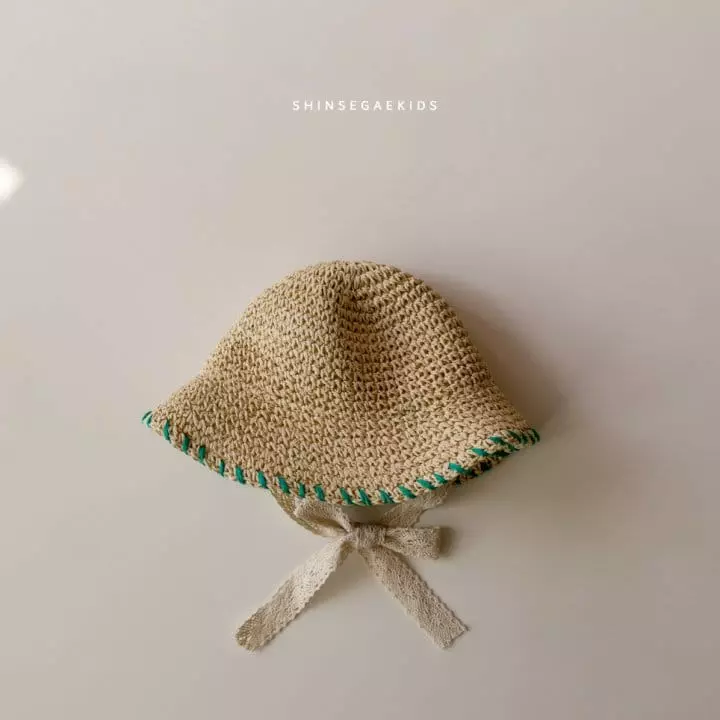 Shinseage Kids - Korean Children Fashion - #todddlerfashion - Stitch Lace Bucket Hat - 5