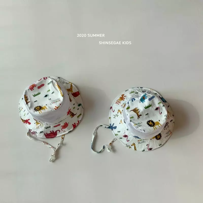 Shinseage Kids - Korean Children Fashion - #toddlerclothing - Mesh Animal Safari Hat