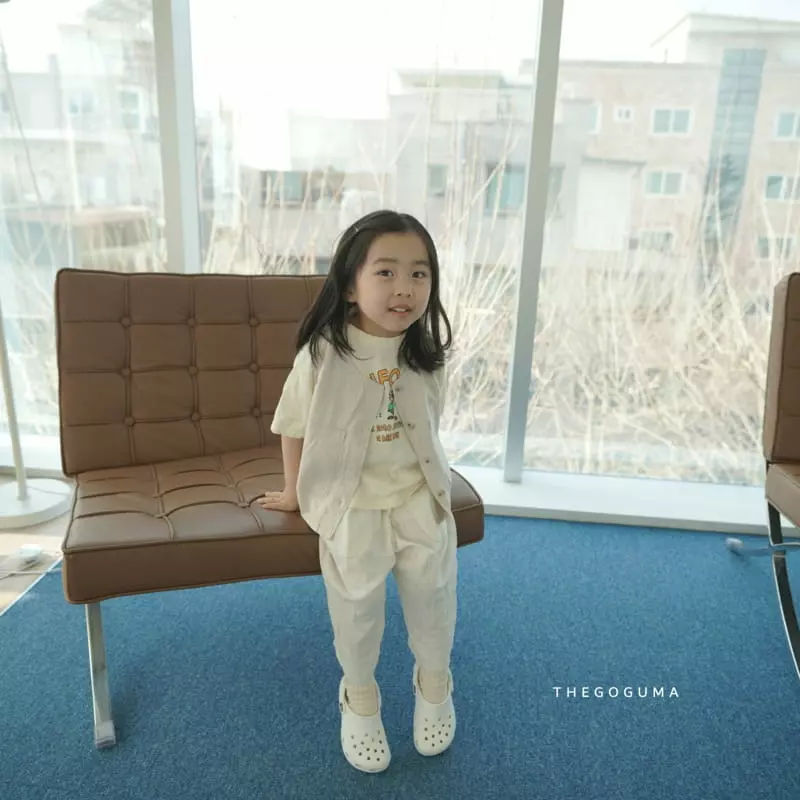 Shinseage Kids - Korean Children Fashion - #toddlerclothing - Square Denim Vest - 6