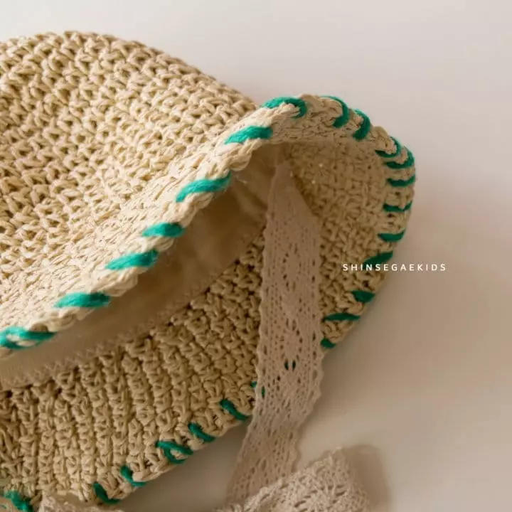 Shinseage Kids - Korean Children Fashion - #toddlerclothing - Stitch Lace Bucket Hat - 6