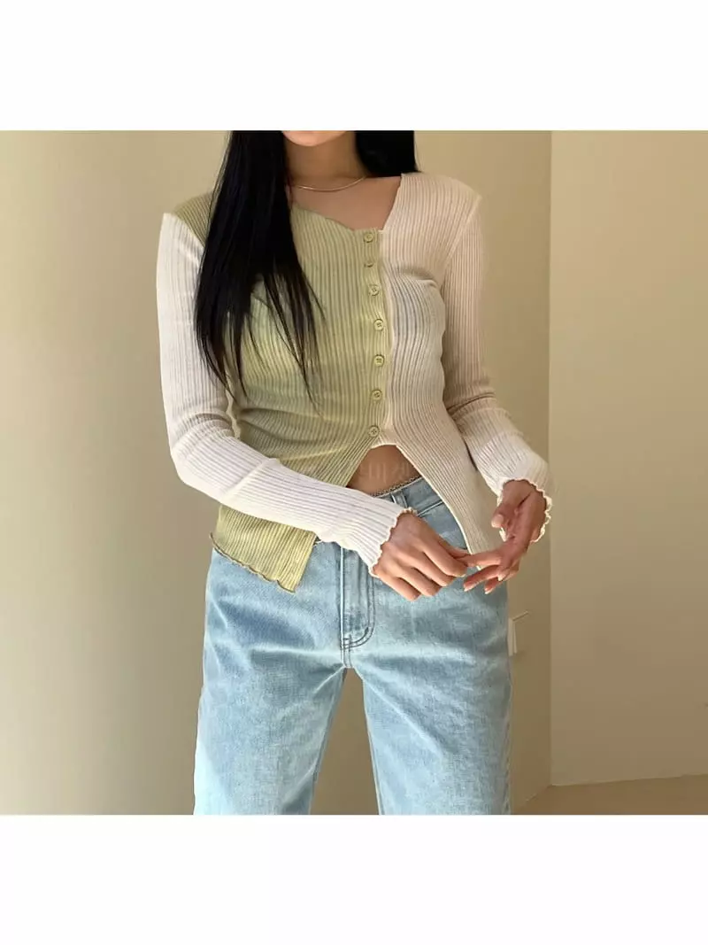 Sllow - Korean Women Fashion - #momslook - Riu Nion Pleats Cardigan - 2